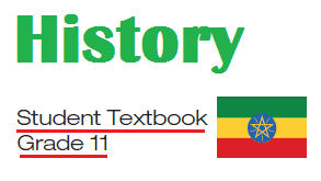 Ethiopian Grade 11 History TextBook PDF Download